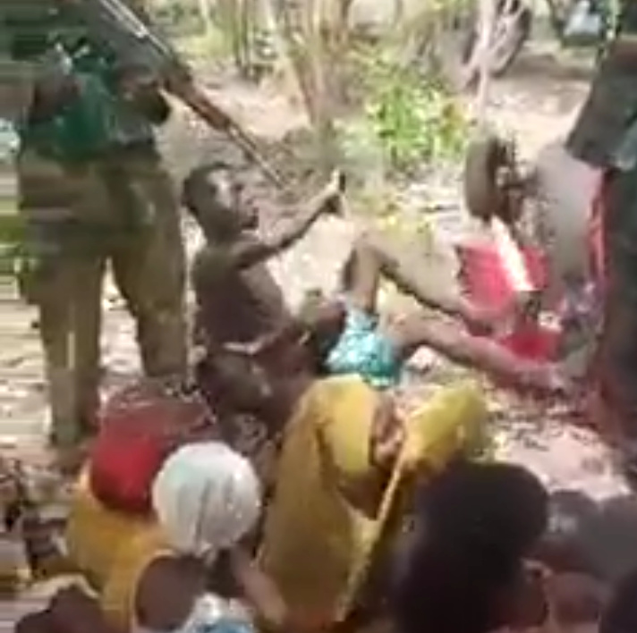 Video: Kaduna Students Abducted By Bandits Got Whipped as Bandits Release Video