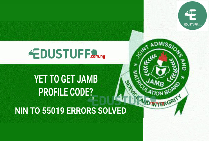 Yet To Receive JAMB Profile Code? JAMB Profile Code Issues Solution