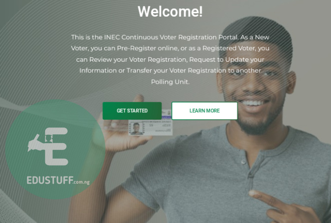 INEC voter registration portal