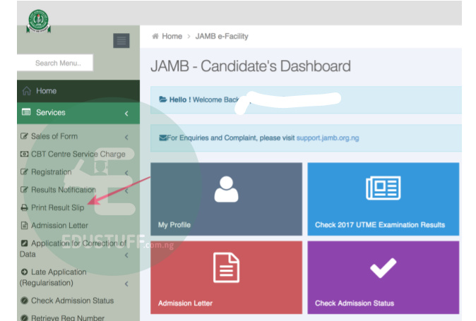 Original JAMB Result 2022