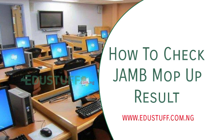 JAMB Mop Up Result