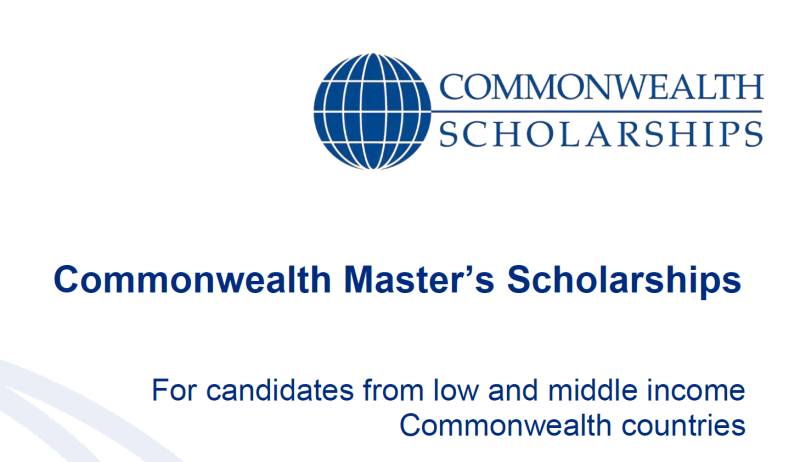 Commonwealth Masters Scholarships 2022