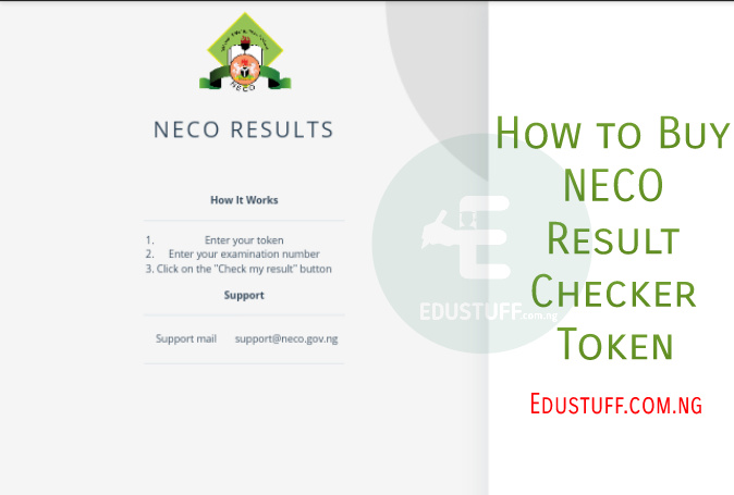 How to Purchase NECO Result Token