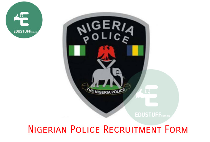 Nigeria Police Recruitment 2023 form portal