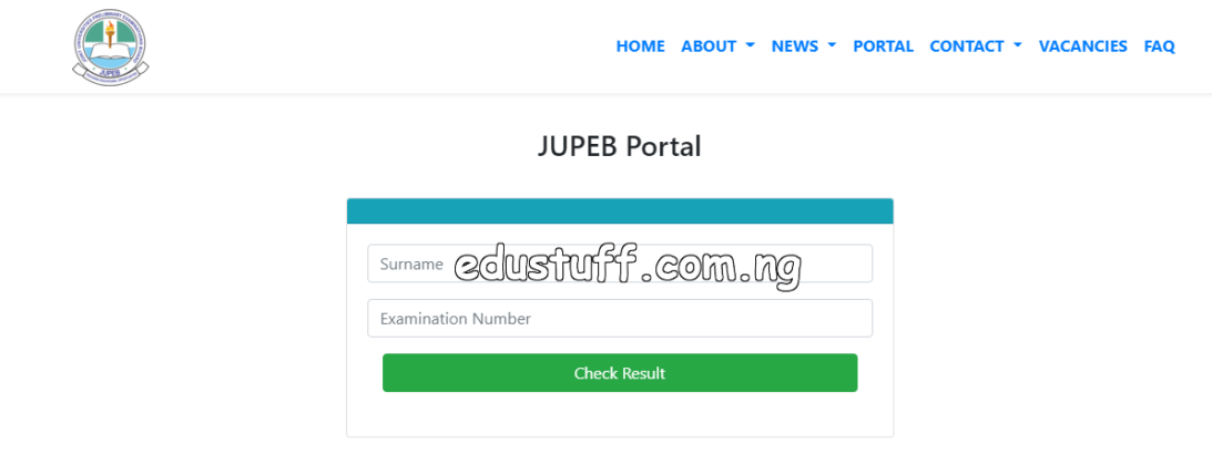 JUPEB Result