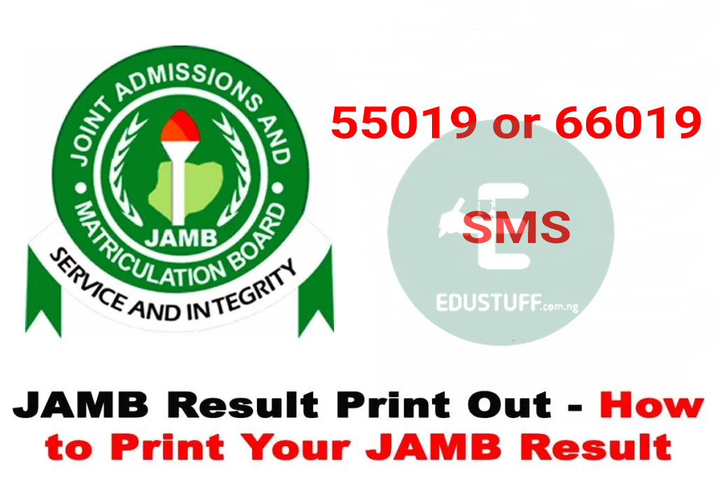 How to Check JAMB Results 2023 With SMS 55019 or 66019